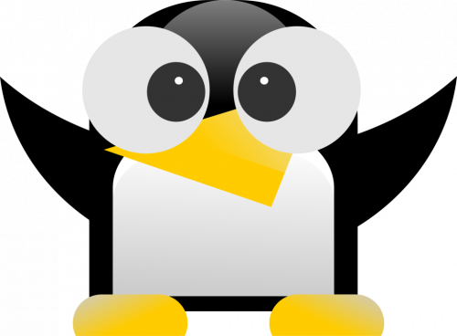 tux icons racer computer linux penguin